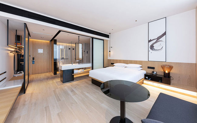 浦東3000平現(xiàn)代風(fēng)格酒店設(shè)計(jì)效果